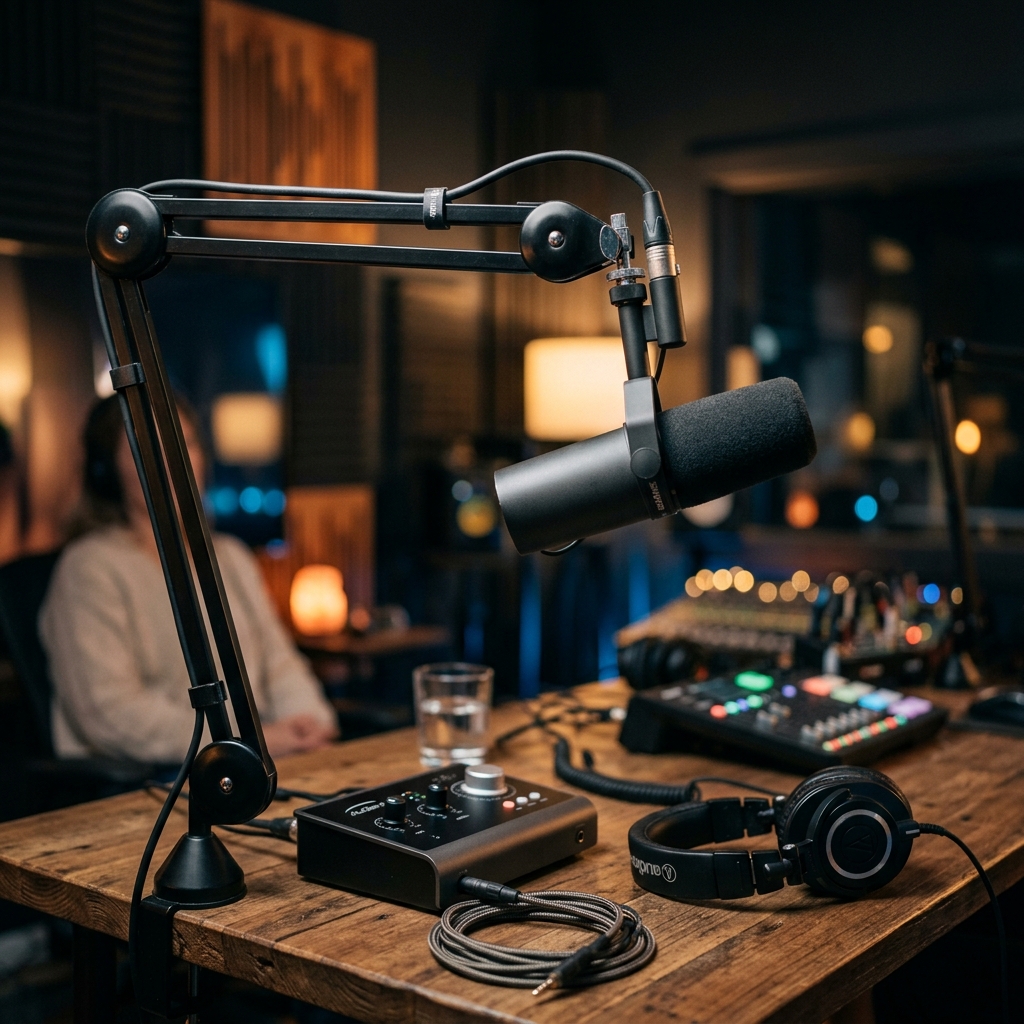 Professional Podcast Studio - Journey With Naveen Podcast Production
